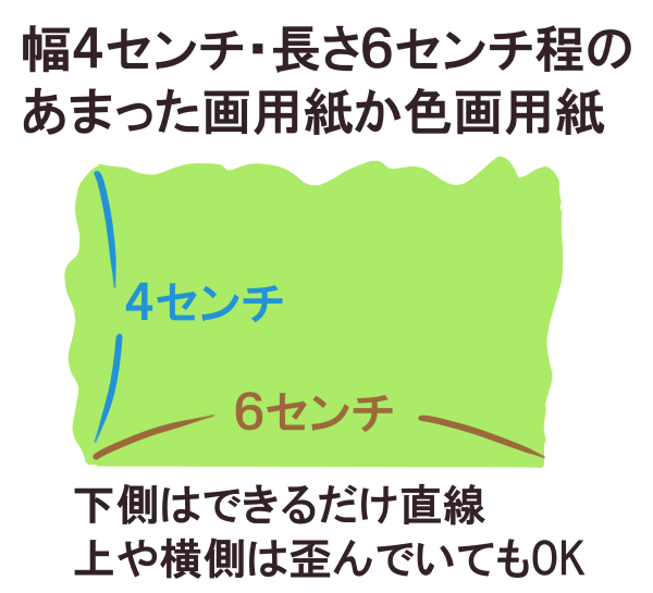 型紙で作る方法